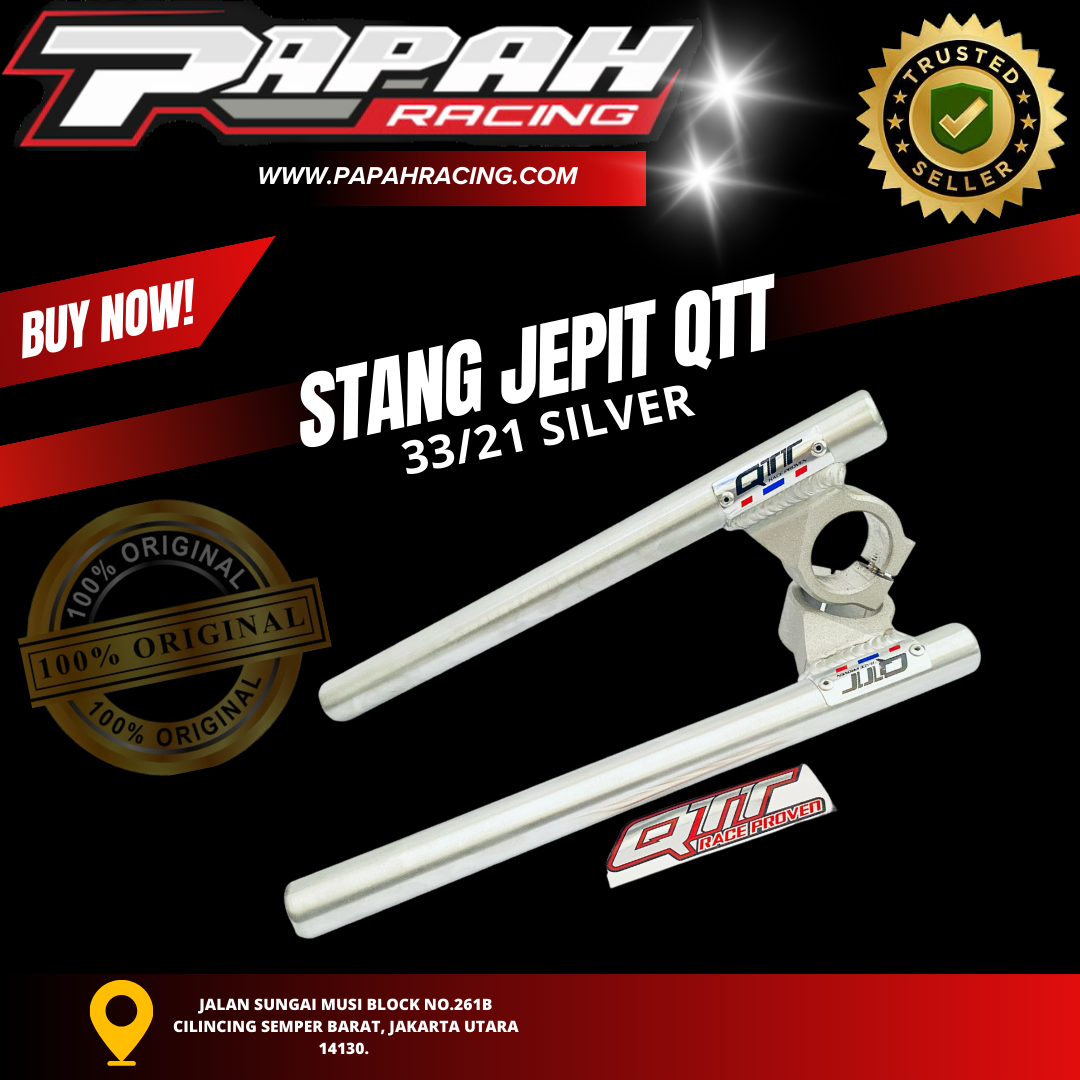 STANG JEPIT QTT 33/21 SILVER 